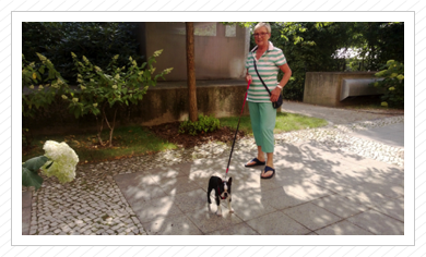 Frauchen mit Alice - Juli 2013 Frauchen mit Alice - Juli 2013