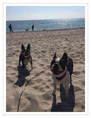 Darina & Emma an der Ostsee ...